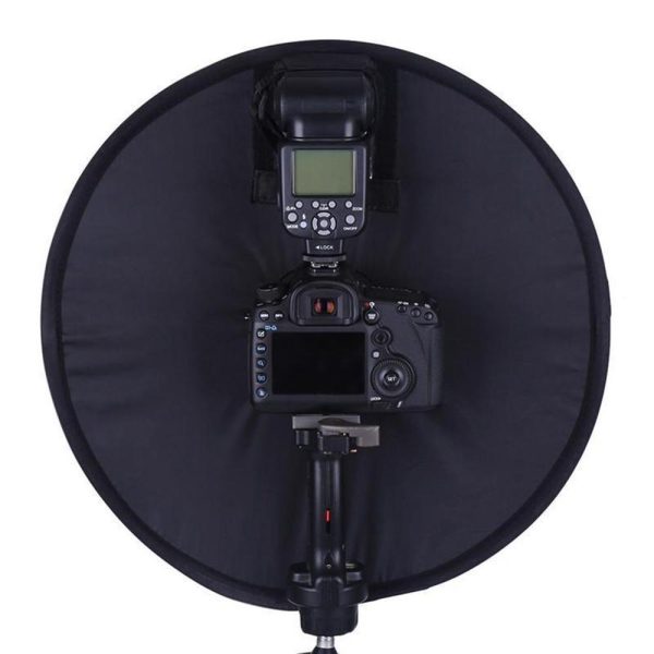 New Ring Softbox Flash Round Flash Softbox Foldable Soft Flash Diffuser Camera - Image 5