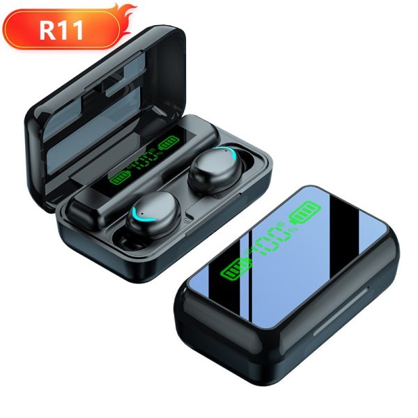 M10M30 Bluetooth Headset High-Capacity Wireless Private Model TWS New F9 Smiley Face Binaural 5.1 Noise Cancellation - Image 23