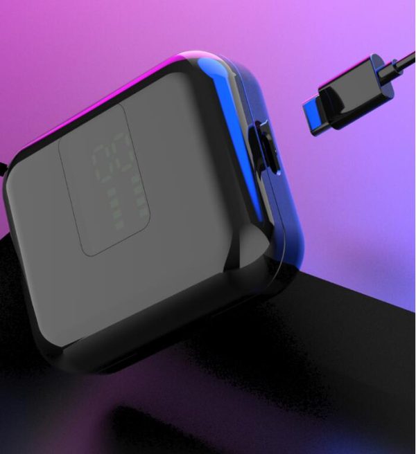 TWS J4 Wireless Earbuds Bluetooth 5.0 Earphone Sport Stereo Bass Wireless Earbuds LED Display HD Music Headset with Charging Box - Image 8