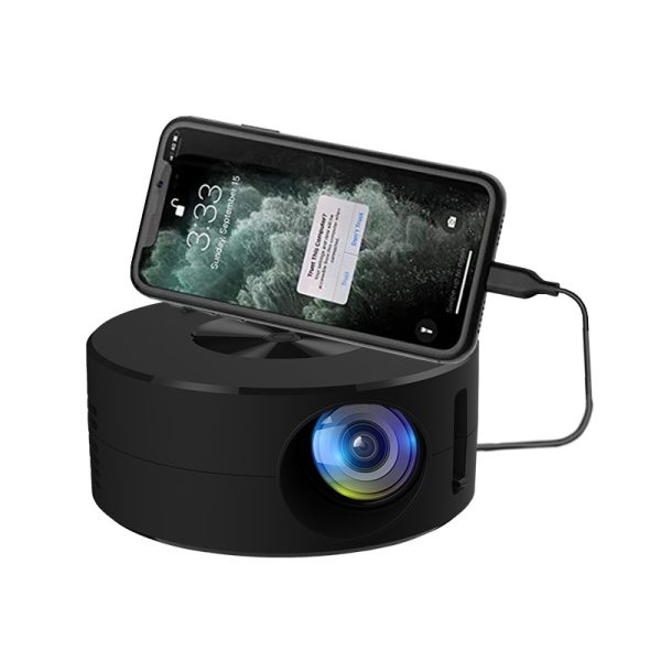 YT200 Home Projector Mini Portable Small Children's Mobile Phone Projection - Image 3