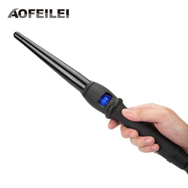 Ceramic Styling Tools professional Hair Curling Iron Hair waver Pear Flower Cone Electric Hair Curler Roller Curling Wand - Image 5