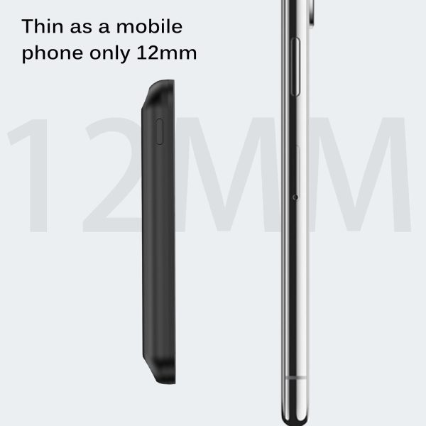 Built-In N52 Magnet Power Bank 5000mAh Portable Charging LED External Battery PowerBank 5000 MAh - Image 2