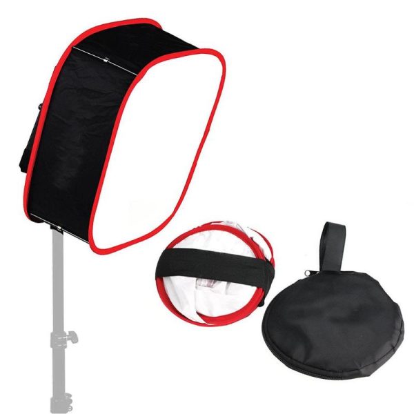 Universal Foldable Collapsible Portable Softbox Diffuser LED Soft Lamp Light Cover Box Digital Camera Photography Studio Tools - Image 5