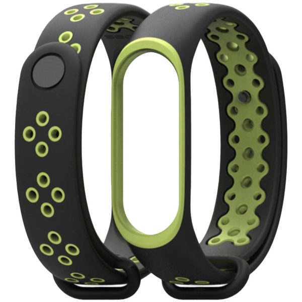 New Fashion Wild Bracelet Sports Version Fashion Anti-lost Two-color Replacement Strap For Millet Bracelet 3 Wristband - Image 3