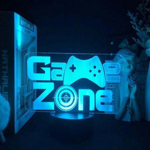Tuya Smart App Remote Control RGB Colorful Table Lamp LED Acrylic Animation Dimming Color 3D Night Light - Image 3