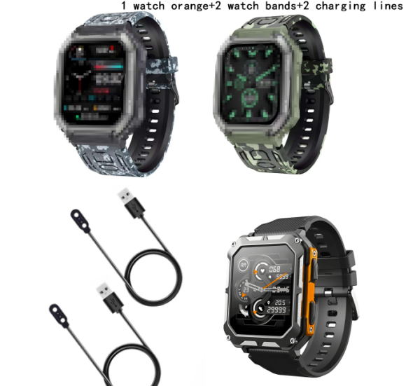 Smart watch+strap+data cable combination - Image 4