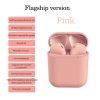 i12 Tws Wireless headphones Bluetooth earphones pink gamer headset Earbuds 5.0 - Image 12