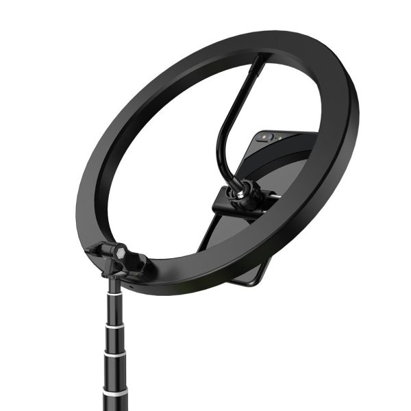 Foldable LED Ring Light Dimmable Selfie USB Ring Video Light with 1.68m Stand For Video Youtube Tiktok Makeup Flash - Image 4