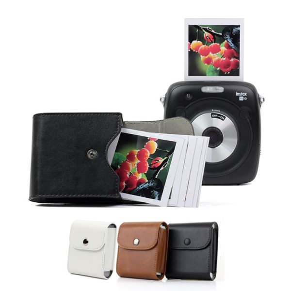Fujifilm Instax Mini Film Waterproof PU Leather Photo Storage Bag Pouch Pocket Case for fuji Square SQ20 SQ10 SQ6 SP-3 Camera - Image 3