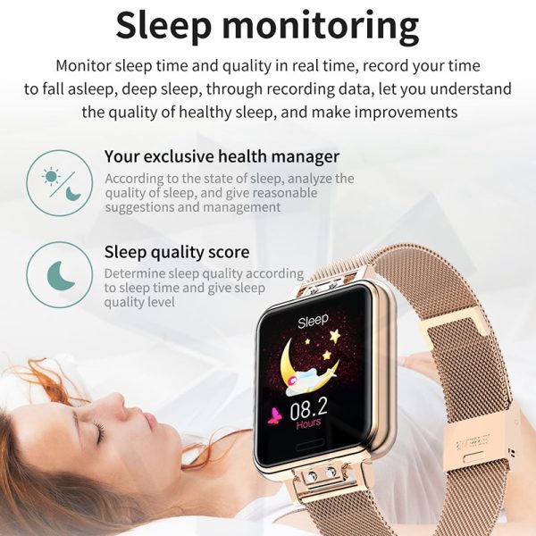 New Smart Watch Women Heart Rate Women Menstrual Cycle Multifunction Ladies Smartwatch Fitness Tracker For Android IOS - Image 5
