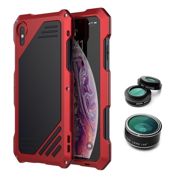 For iPhone XS Max Lens Kit Case Fisheye Macro Wide Angle - Image 7