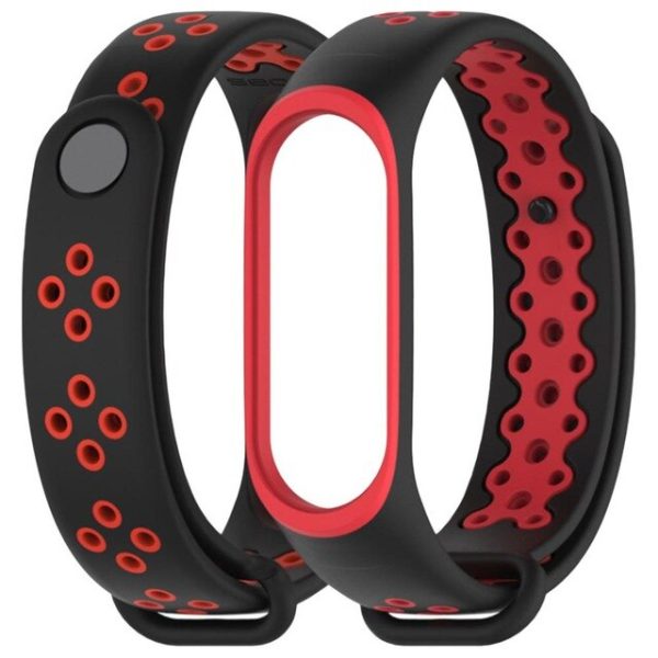New Fashion Wild Bracelet Sports Version Fashion Anti-lost Two-color Replacement Strap For Millet Bracelet 3 Wristband - Image 8