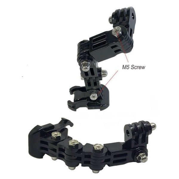 Motorcycle Helmet Mount Curved Adhesive Arm For Xiaomi yi 4K Gopro Hero 8 7 6 5 4 SJCAM sj4000 Eken H9 Action Camera Accessories - Image 5