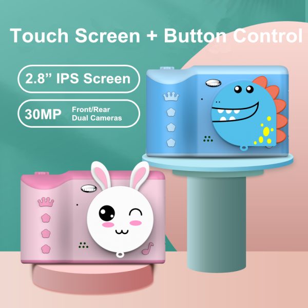 2.8 Inch HD Dual-Camera Children's Digital Camera Mini Small SLR Can Take Pictures Interest Toy Gift - Image 4