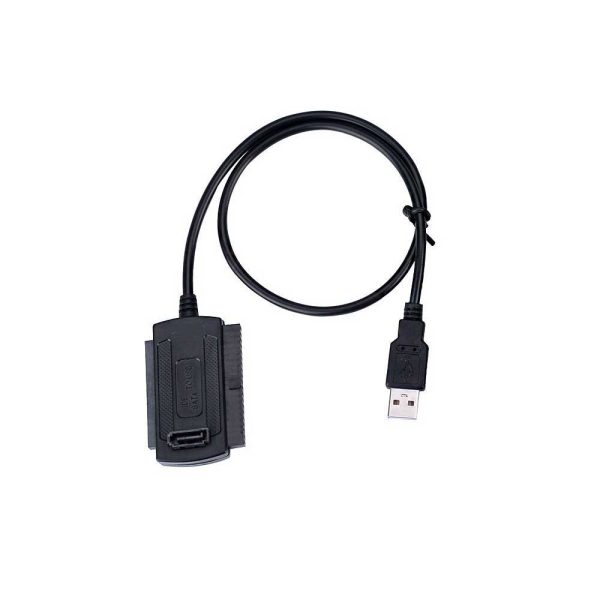ITINFTEK SATA PATA IDE Drive to USB 2.0 Adapter Converter Cable for Hard Drive Disk HDD 2.5" 3.5" with External AC Power Adapter - Image 3