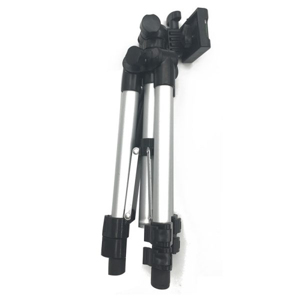 Professional Foldable Camera Tripod Holder Stand Screw 360 Degree Fluid Head Tripod Stabilizer Aluminum with Phone Holder - Image 5