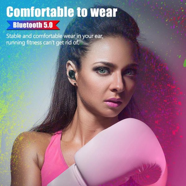 Bluetooth V5.0 Earphones TWS True Wireless Headphones In-Ear Earbuds Waterproof Mini Headsets HiFI Stereo Sports Earpiece - Image 6