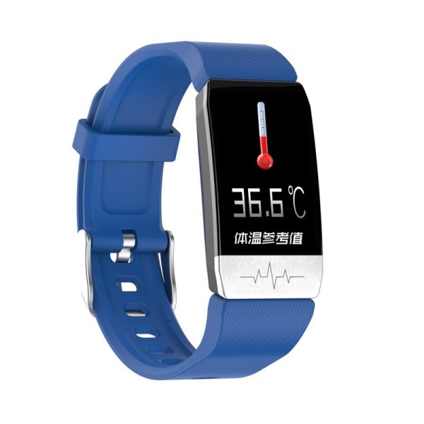 T1 Smart Watch Band With Temperature Immune Measure ECG Heart Rate Blood Pressure Monitor Weather Forecast Drinking Remind - Image 9