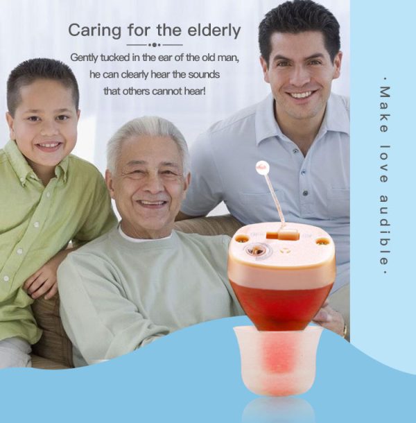 Mini Hearing Aids Elderly Hearing Aids In-Ear Sound Amplifier Hearing Aids Sound Collector - Image 4