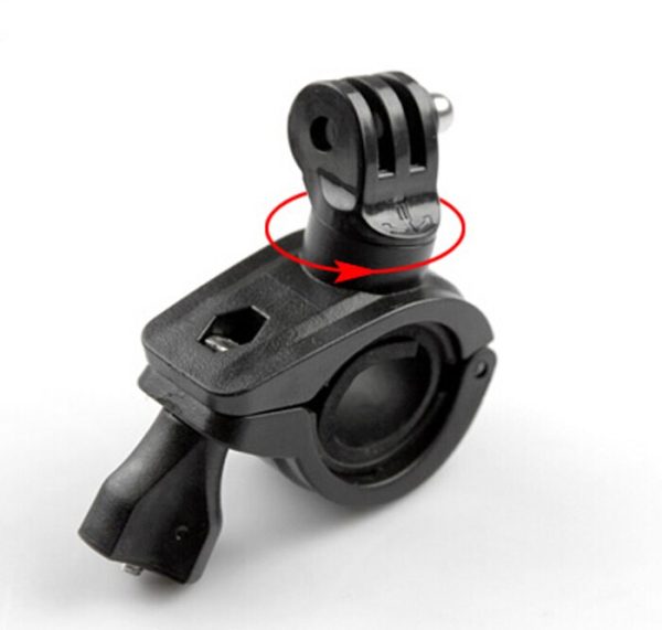360 Degree Rotation Bike Bicycle Motorcycle Handlebar Handle Bar Mount Holder For Gopro Hero 8 7 6 5 4  SJCAM Camera Accessories - Image 2