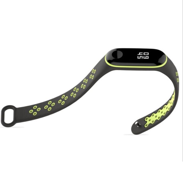 New Fashion Wild Bracelet Sports Version Fashion Anti-lost Two-color Replacement Strap For Millet Bracelet 3 Wristband - Image 6