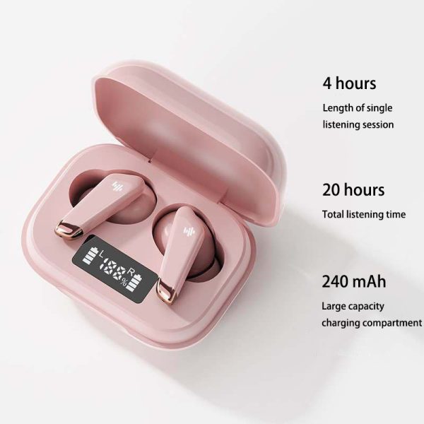 Bluetooth Headset TWS Wireless Headset 5.0 Half-In-Ear J70 Touch Wireless Sports Headset - Image 2