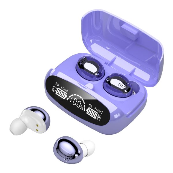 M10M30 Bluetooth Headset High-Capacity Wireless Private Model TWS New F9 Smiley Face Binaural 5.1 Noise Cancellation - Image 19