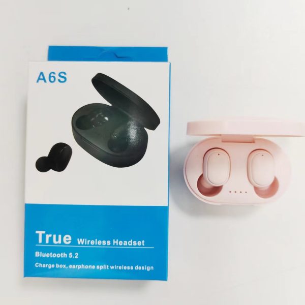 A6S Bluetooth Headset Macaron Bluetooth 5.2 Wireless TWS Earbuds Sports Mini New Headphones - Image 9