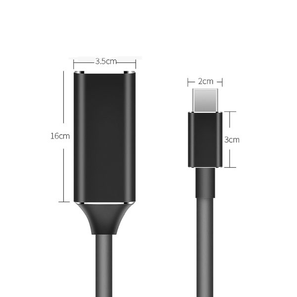 kebidu USB C to HDMI Adapter 4K 30Hz Cable Type C HDMI for MacBook Samsung Galaxy S10 Huawei Mate P20 Pro USB-C HDMI Adapter - Image 4