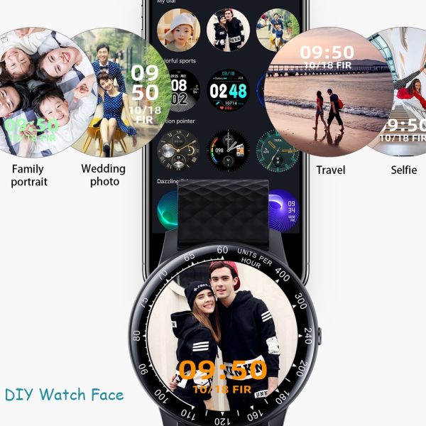 Smart Watch Men Women Fitness Tracker Heart Rate Monitor Blood Pressure Smartwatch Wearable Devices Smart Band For Android ios - Image 3