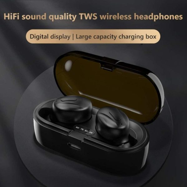Bluetooth V5.0 Earphones TWS True Wireless Headphones In-Ear Earbuds Waterproof Mini Headsets HiFI Stereo Sports Earpiece - Image 2