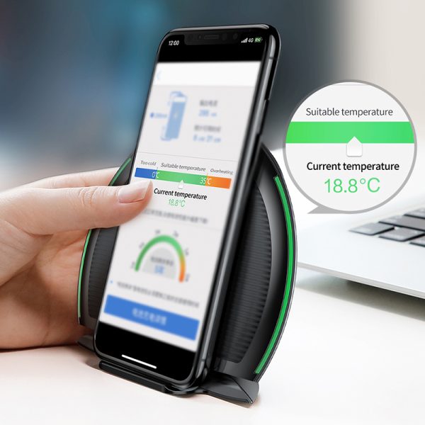 Baseus Collapsible Qi Wireless Charger for iPhone 8/X Multifunction Fast Wireless Charging for Samsung S9/S9+/S8 Huawei Xiaomi - Image 2
