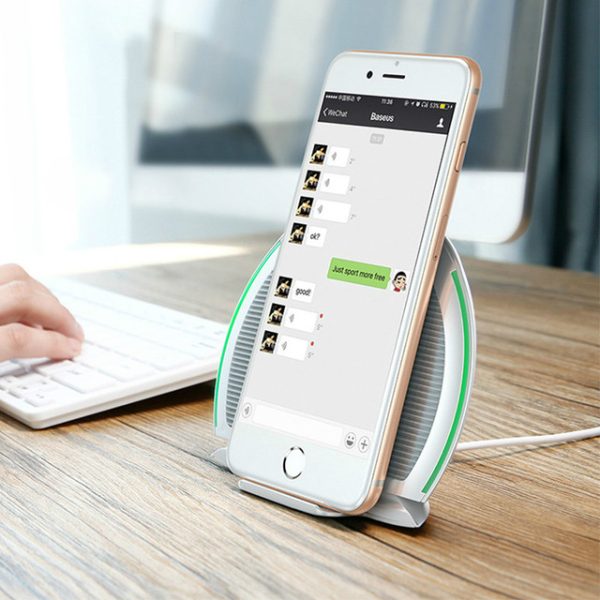 Baseus Collapsible Qi Wireless Charger for iPhone 8/X Multifunction Fast Wireless Charging for Samsung S9/S9+/S8 Huawei Xiaomi - Image 8