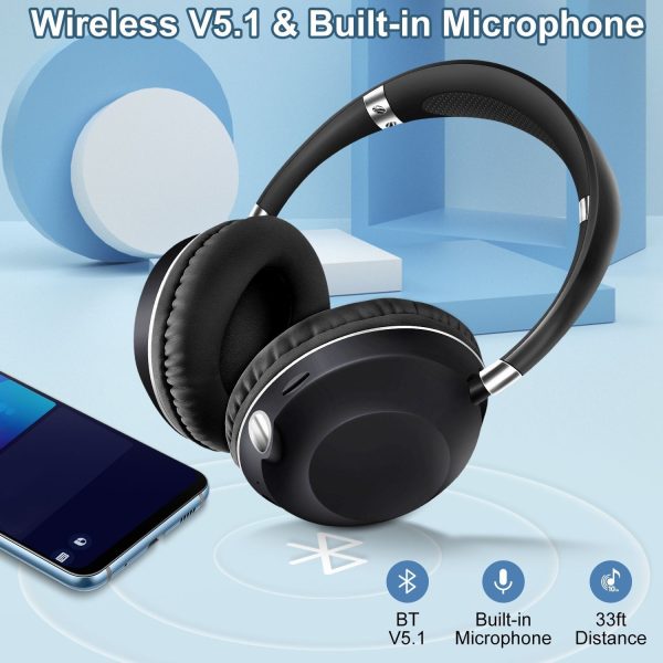 Wireless new Bluetooth headset with high power flashlight lighting headset AKZ-K59 card FM - Image 2