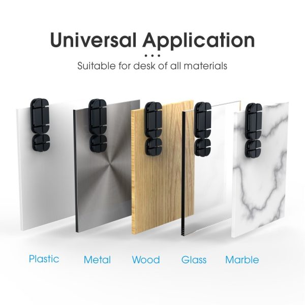 Vothoon Cross Cable Organizer Clip Silicone USB Cable Winder Flexible Cable Management Clips Cable Holder For Headphone Earphone - Image 5