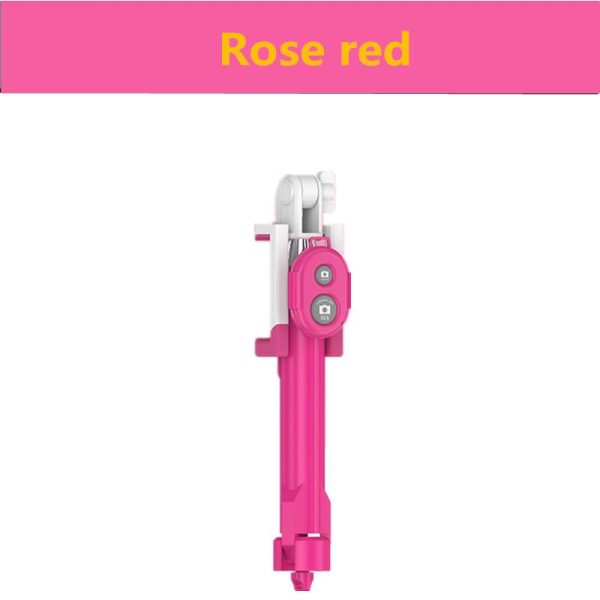 Mini Selfie Stick Foldable Tripod 3 in 1 Universal Romote Bluetooth Stick - Image 5