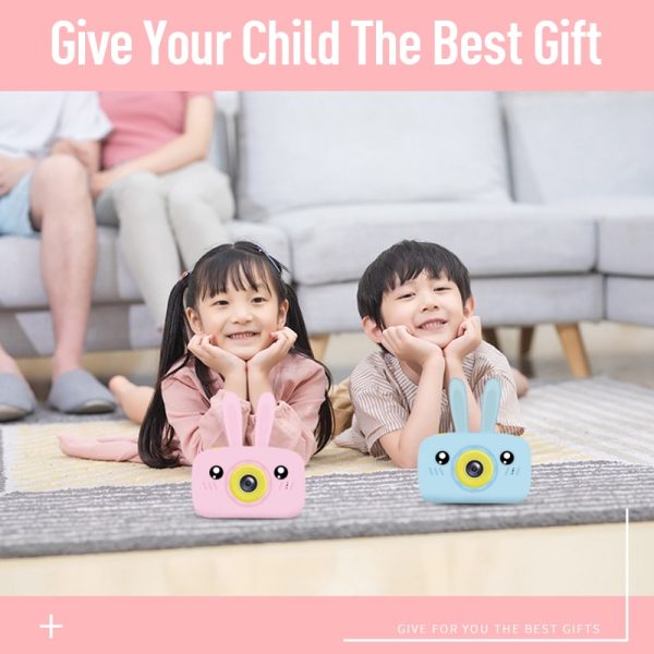 Children Take Photo Camera Full HD 1080P Portable Digital Video Camera 2 Inch LCD Screen Display Children ForKid Learning Study - Image 4