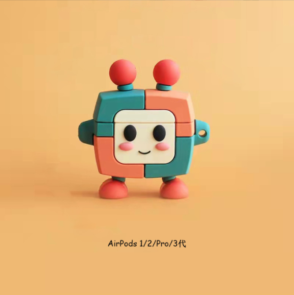 Suitable for Airpods Pro Protective Case Cartoon Silicone Apple 2/3 Generation 3 Bluetooth Headset Protective Case - Image 5
