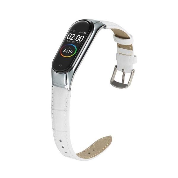 Yiwa For Millet Mi-band 3/4 PU Wrist Band Bracelet Strap+Metal Case Millet 3 Wrist Strap Protection - Image 7