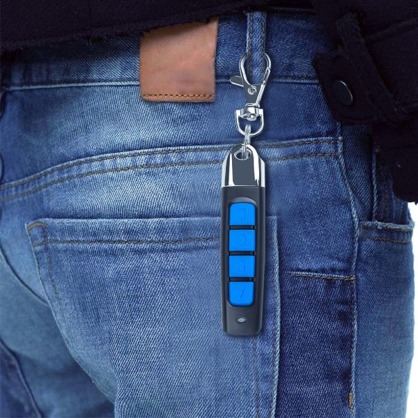 kebidu 433MHZ Remote Control 4 Channe Garage Gate Door Opener Remote Control Duplicator Clone Cloning Code Car Key - Image 4