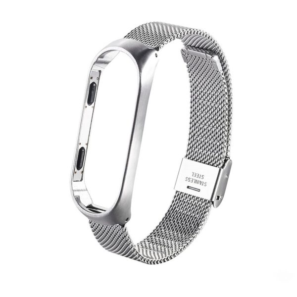 Applicable For Millet Bracelet 4 Ultra-Thin Metal Stainless Steel Strap Three Beads Replacement Wristband Steel Ball Belt - Image 5