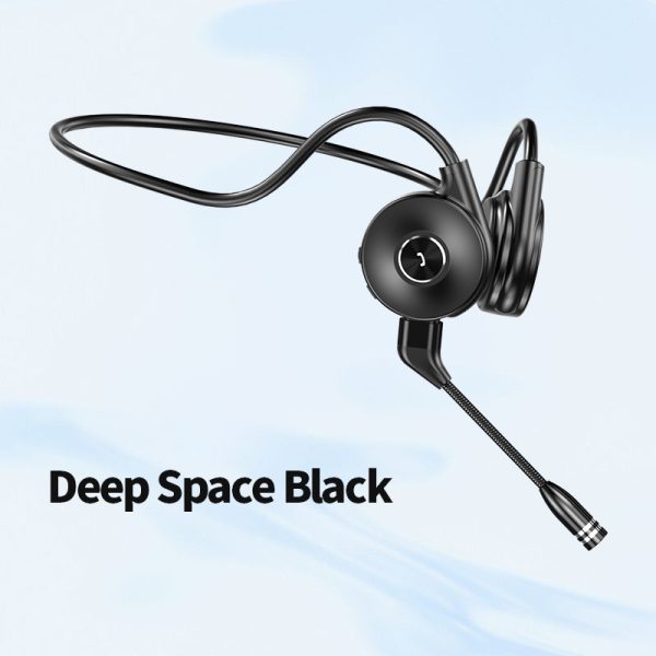 M1 Bone Conduction Bluetooth Headset New True Stereo Pair Ears With Marks For Running Sports - Image 6