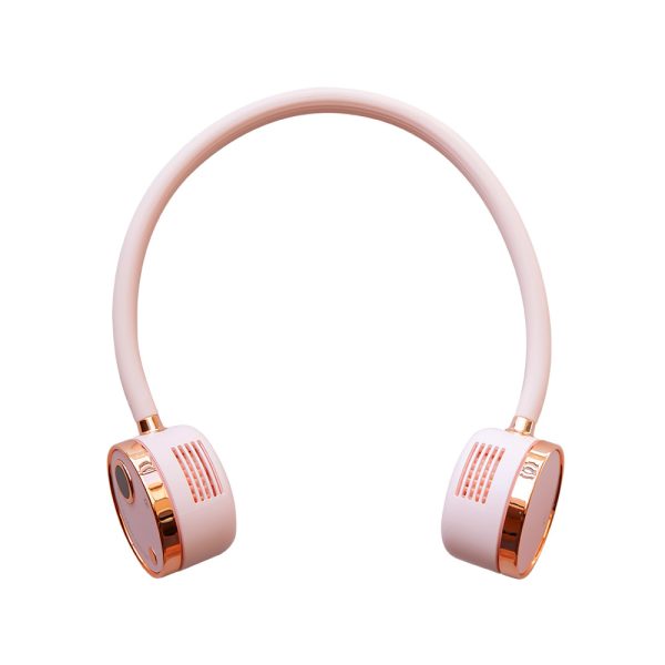 New Product G2 Digital Display Hanging Neck Fan Usb Mini Portable Fan Large Capacity Charging Leafless Hanging Neck Lazy Fan - Image 5