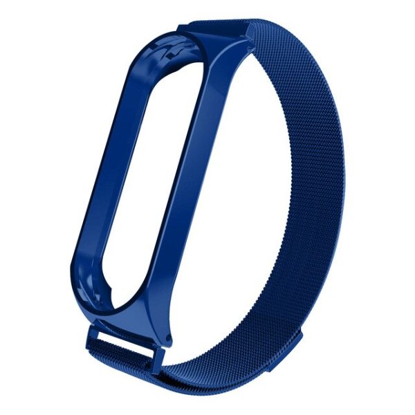 For Xiaomi Band 3 4 Lannis Strap With Millet Metal Frame Magnetic Adsorption Loop Stainless Steel Wristband Bracelet - Image 12