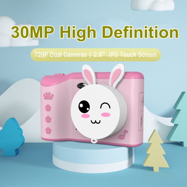 2.8 Inch HD Dual-Camera Children's Digital Camera Mini Small SLR Can Take Pictures Interest Toy Gift - Image 3