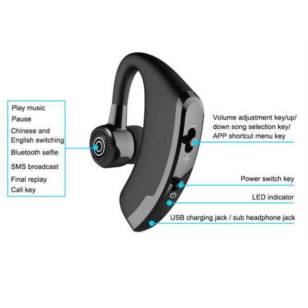 KEBIDU Bluetooth Earphone V4.0 Wireless Headphones Mini Handsfree Headset 24Hrs Talking with Microphone auriculares for Phone - Image 3