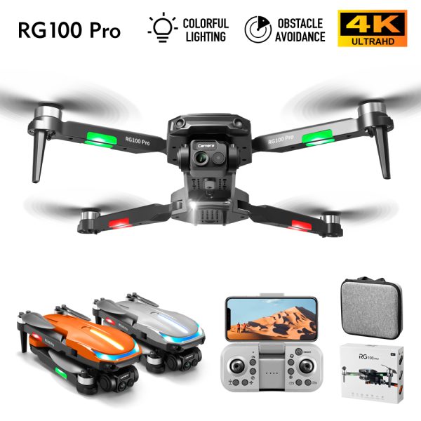 New UAV RG100PRO-Sided Obstacle Avoidance Four Axis Aircraft Brushless Motor 4K HD Aerial Photography Optical Flow RC Drone - Image 13
