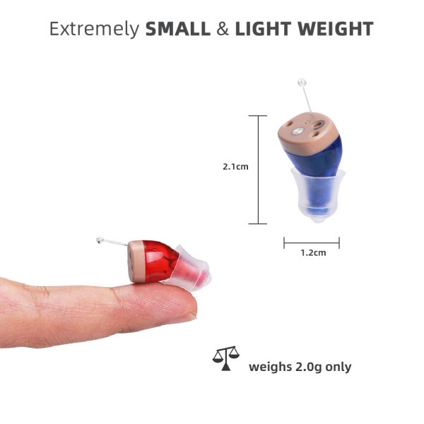 Elderly Hearing Aids Invisible Charging Hearing Aid CIC Sound Amplifier Accessories - Image 3