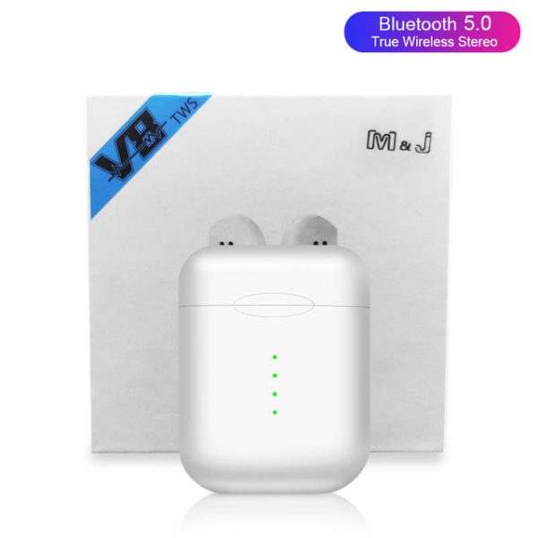 V8 TWS Pop-up Wireless Earphone 6D Super Bass Bluetooth 5.0 Earphones PK i20 i10 TWS i12 tws lk te9 i30 i60 i88 tws - Image 7