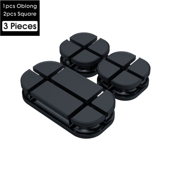 Vothoon Cross Cable Organizer Clip Silicone USB Cable Winder Flexible Cable Management Clips Cable Holder For Headphone Earphone - Image 7